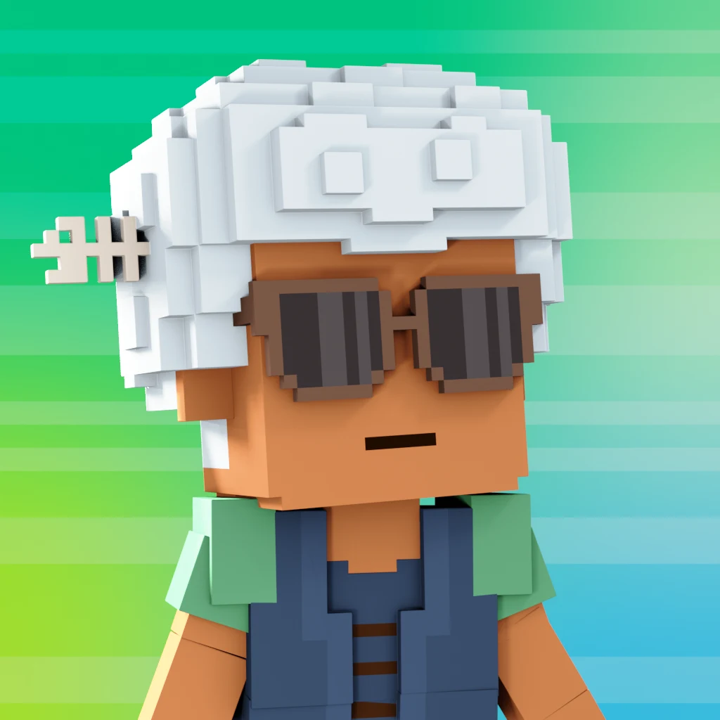Pirate #4791 voxel render