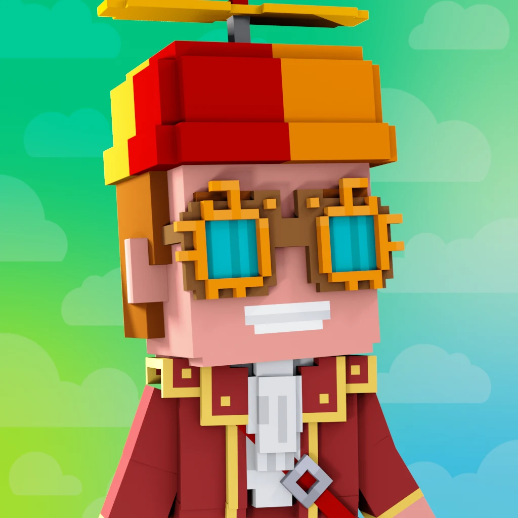 Pirate #4793 voxel render