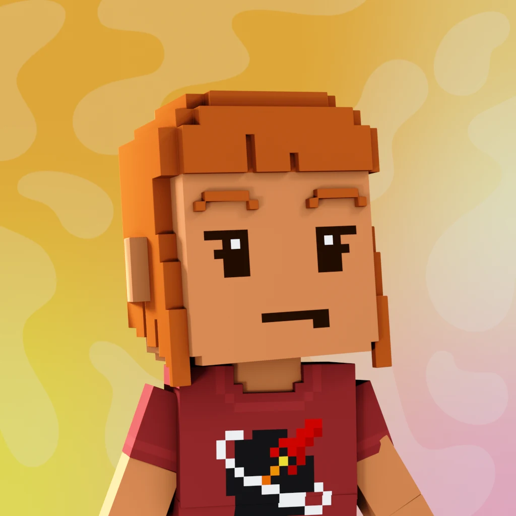 Pirate #4799 voxel render