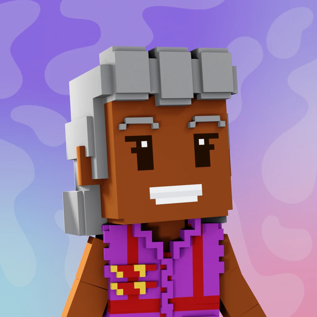 Pirate #4800 voxel render