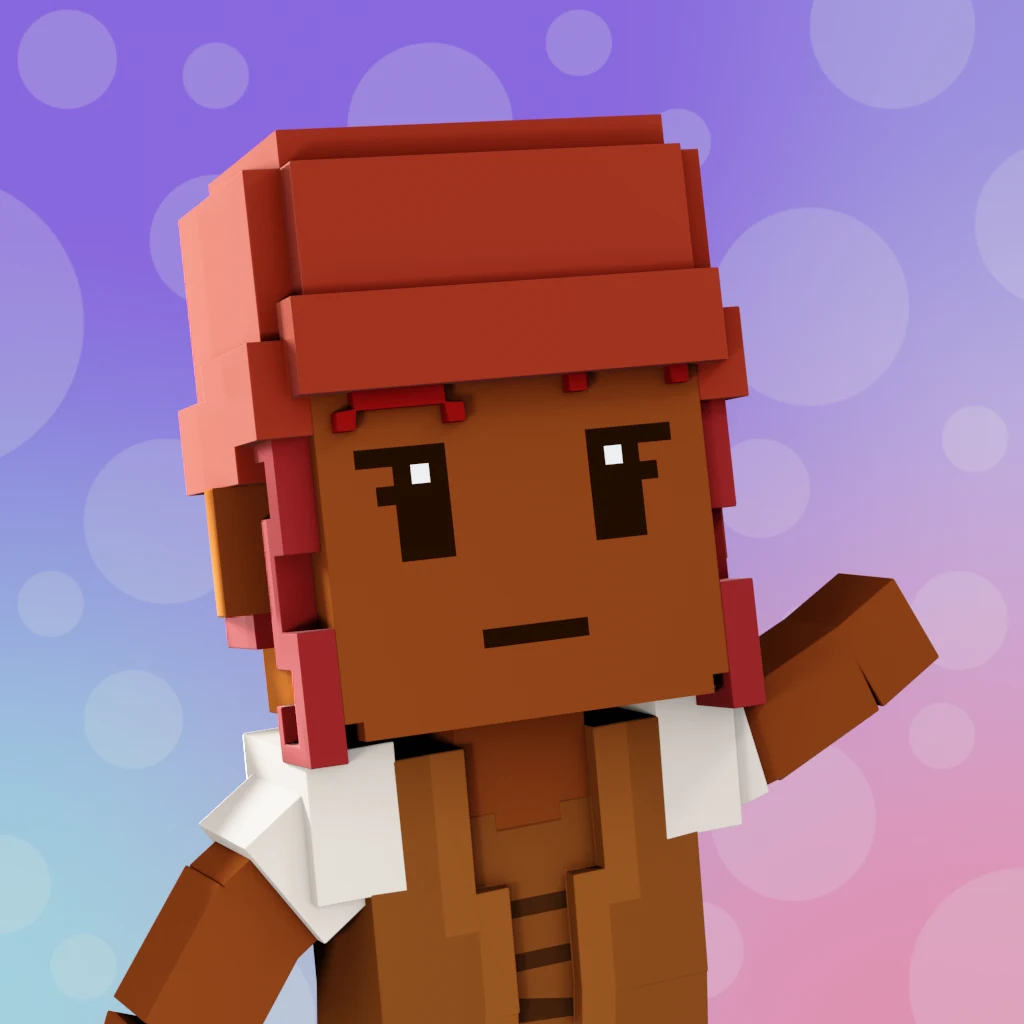 Pirate #4801 voxel render