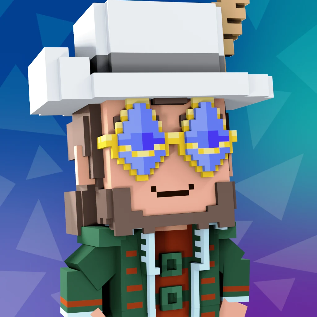 Pirate #4809 voxel render