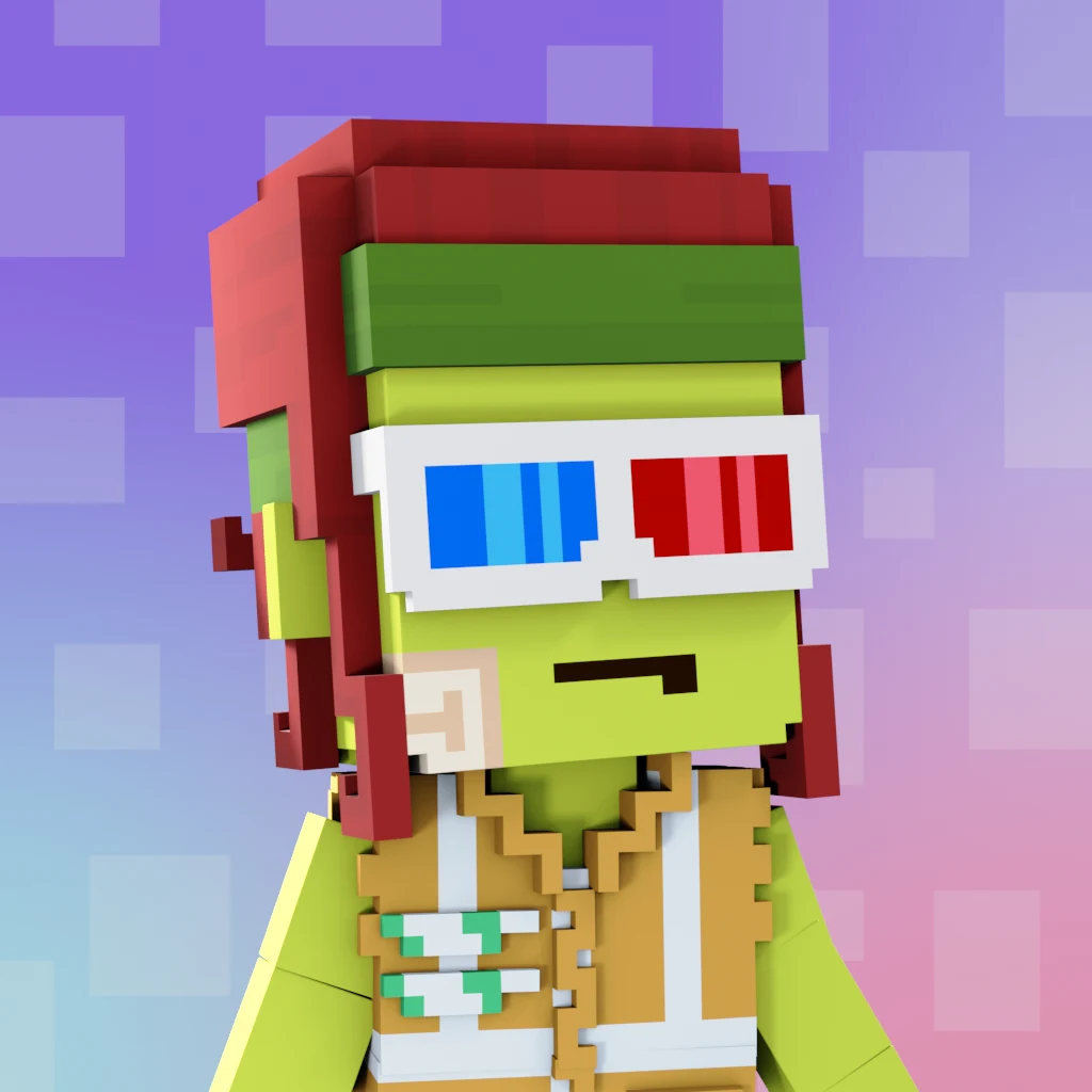 Pirate #4811 voxel render