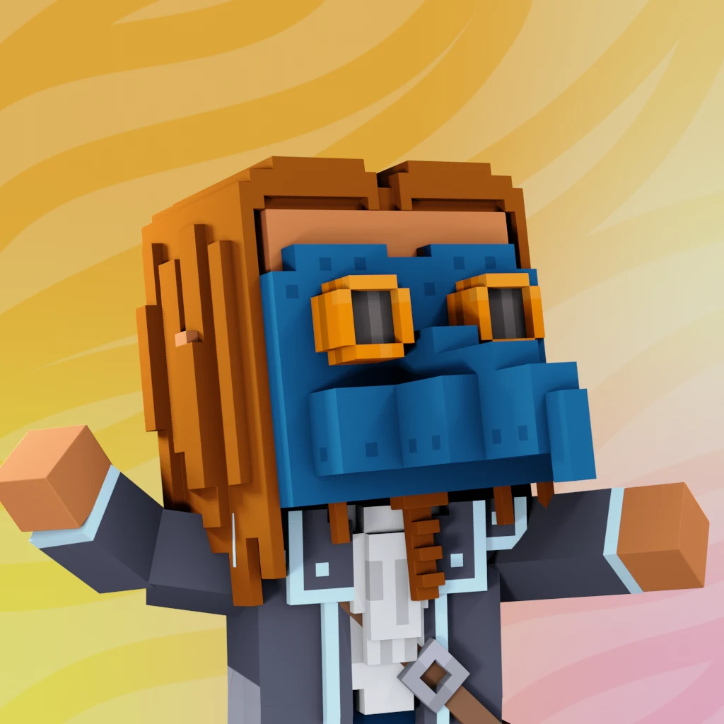 Pirate #4813 voxel render