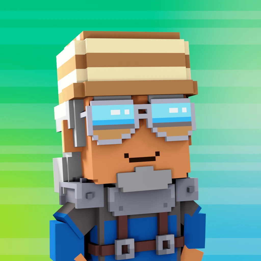 Pirate #4814 voxel render
