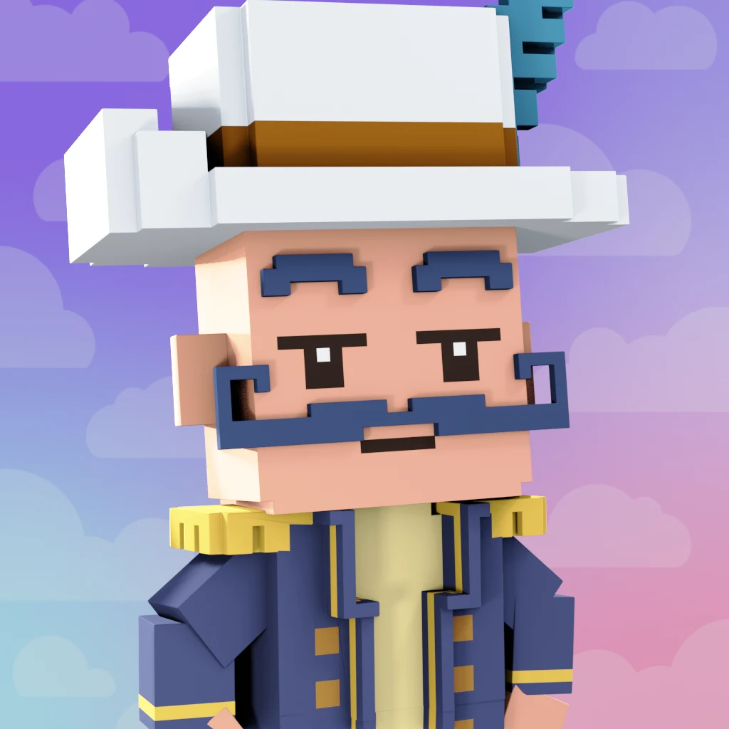 Pirate #4818 voxel render