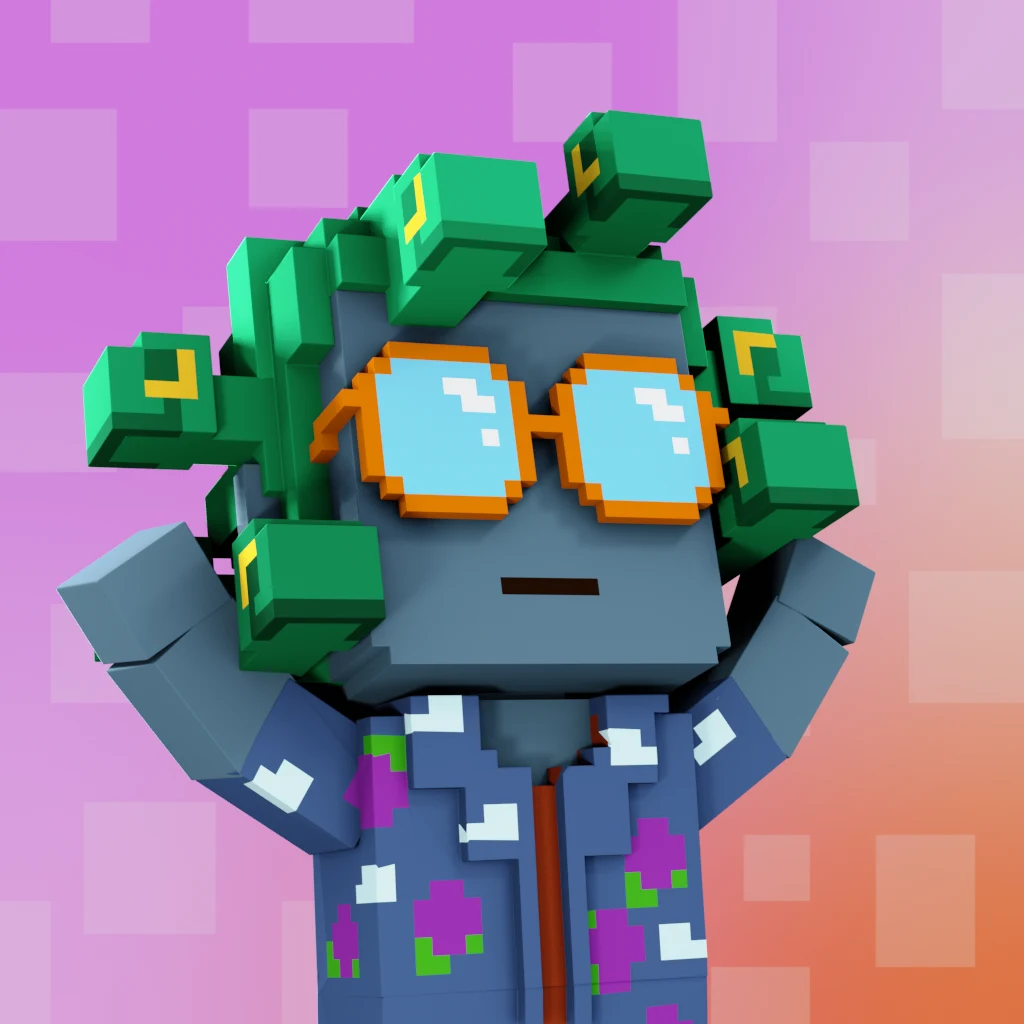 Pirate #4822 voxel render