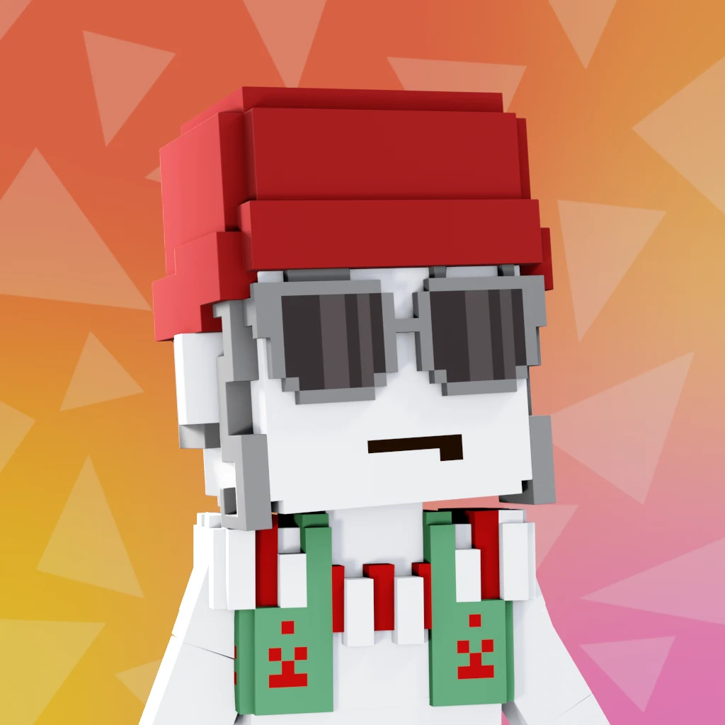 Pirate #4827 voxel render