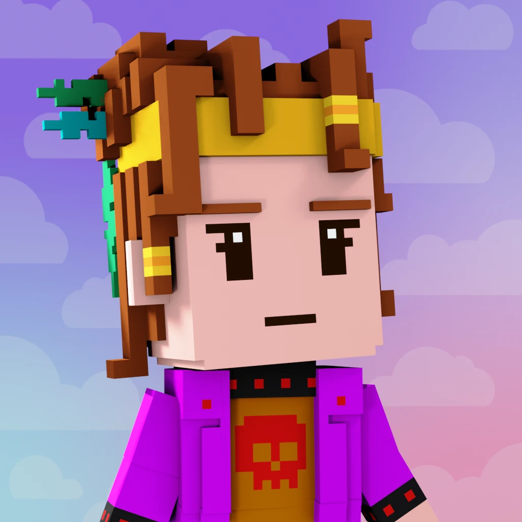 Pirate #4833 voxel render