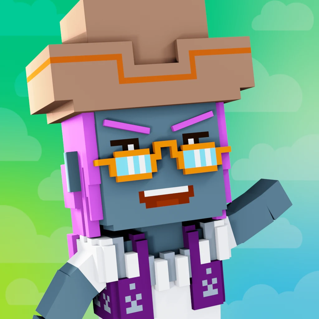 Pirate #4834 voxel render