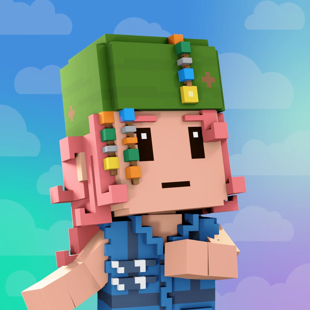 Pirate #4845 voxel render