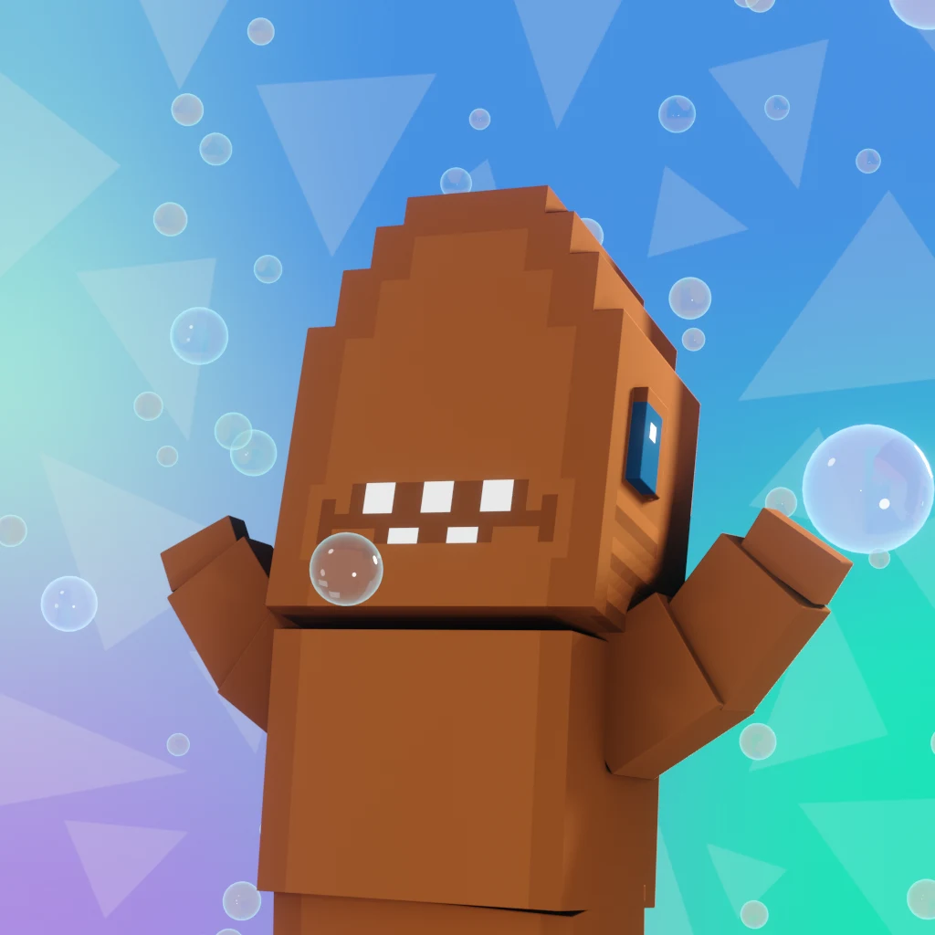 Pirate #4850 voxel render