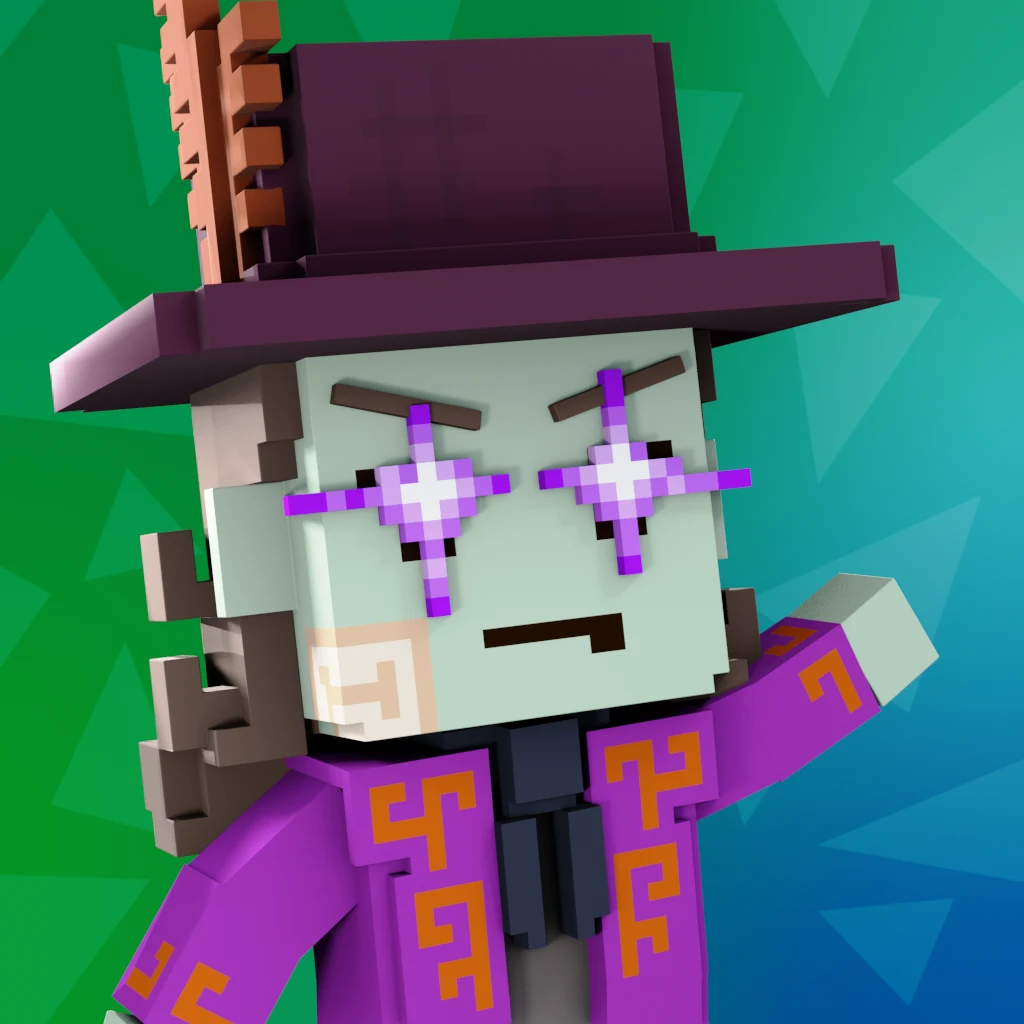 Pirate #4851 voxel render