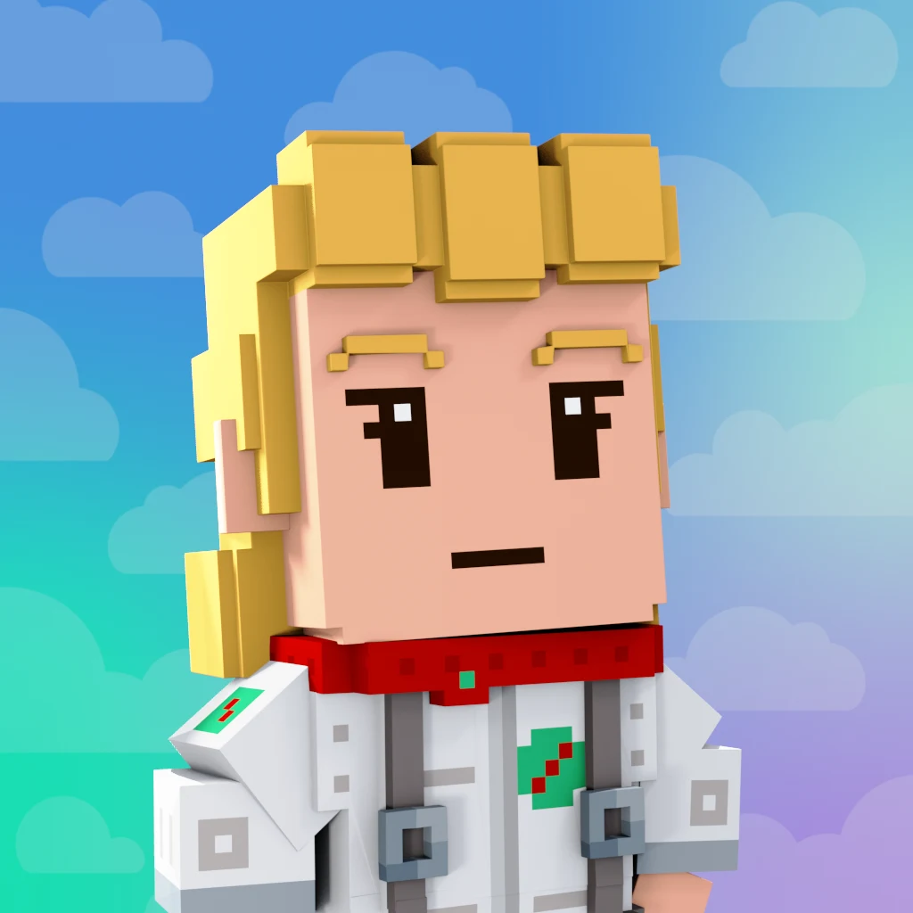 Pirate #4864 voxel render