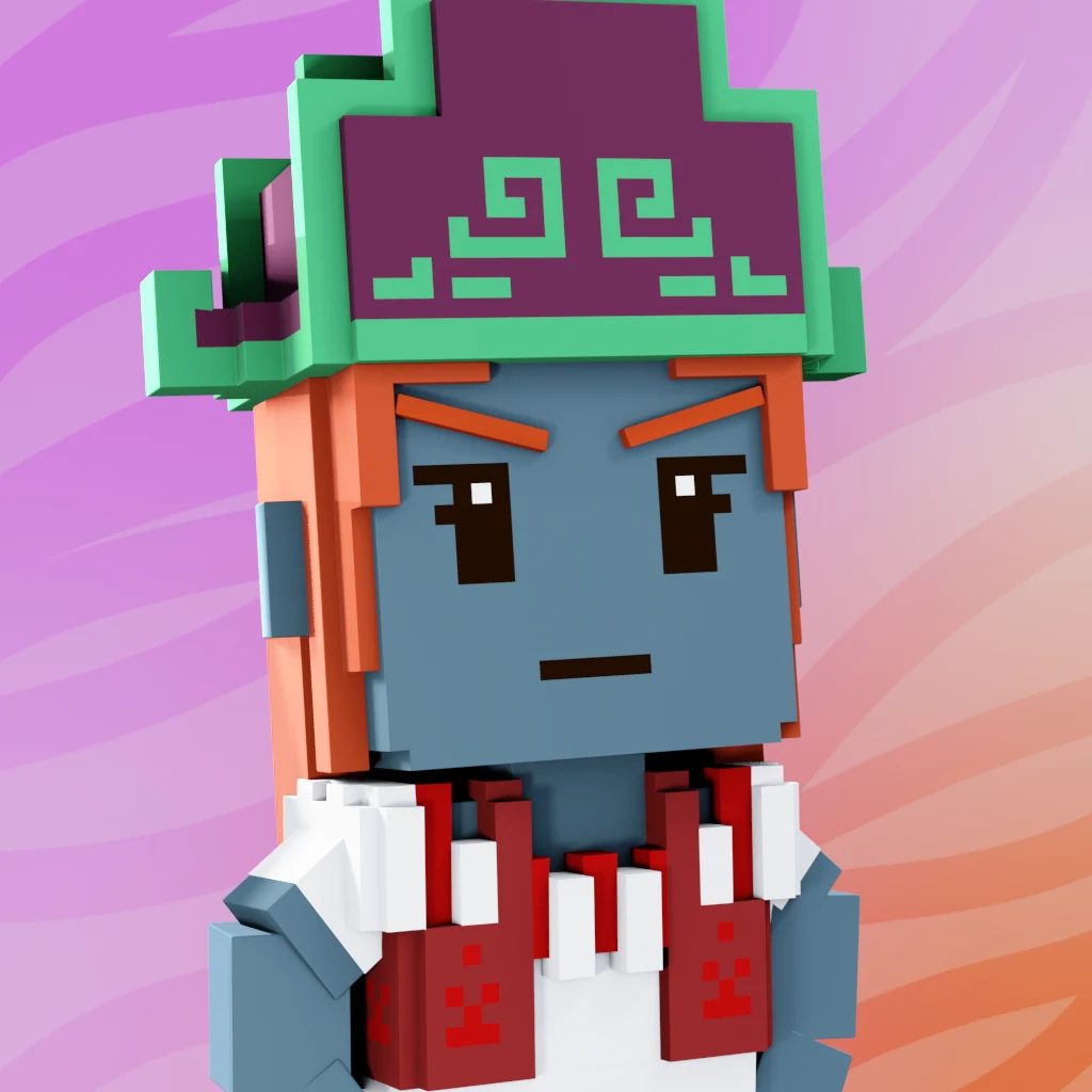 Pirate #4868 voxel render