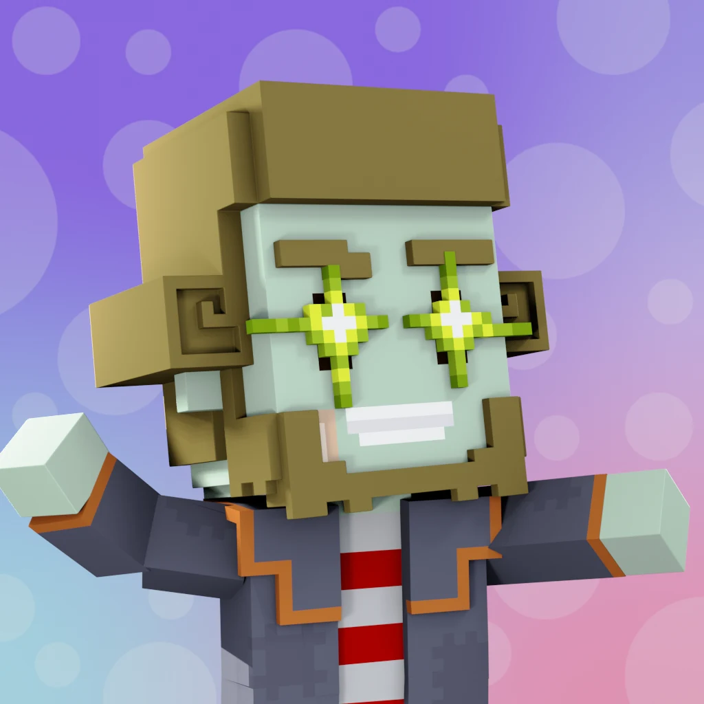 Pirate #4878 voxel render