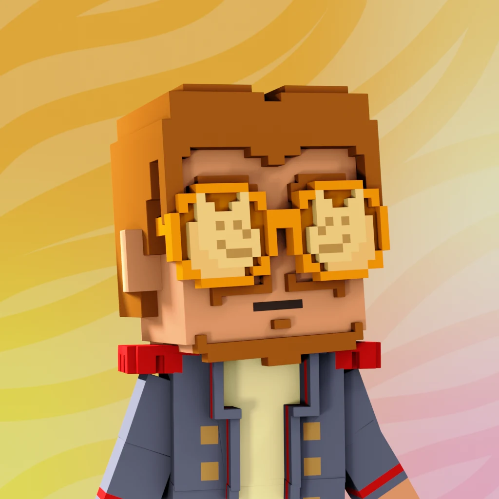 Pirate #4883 voxel render