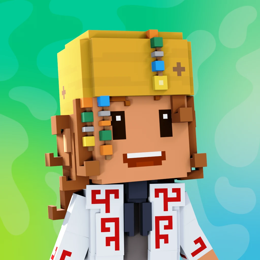 Pirate #4898 voxel render