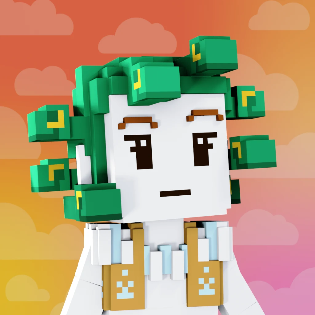 Pirate #4900 voxel render