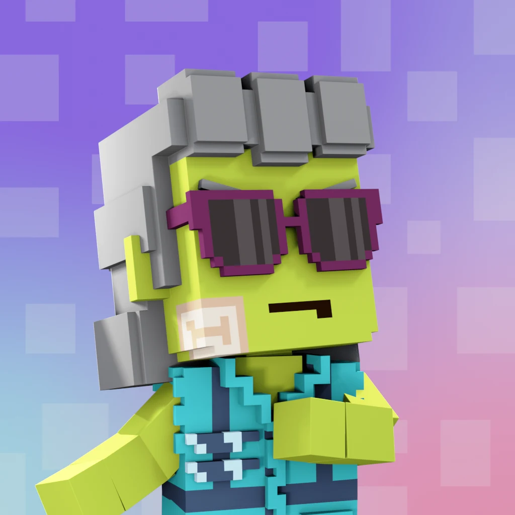 Pirate #4903 voxel render