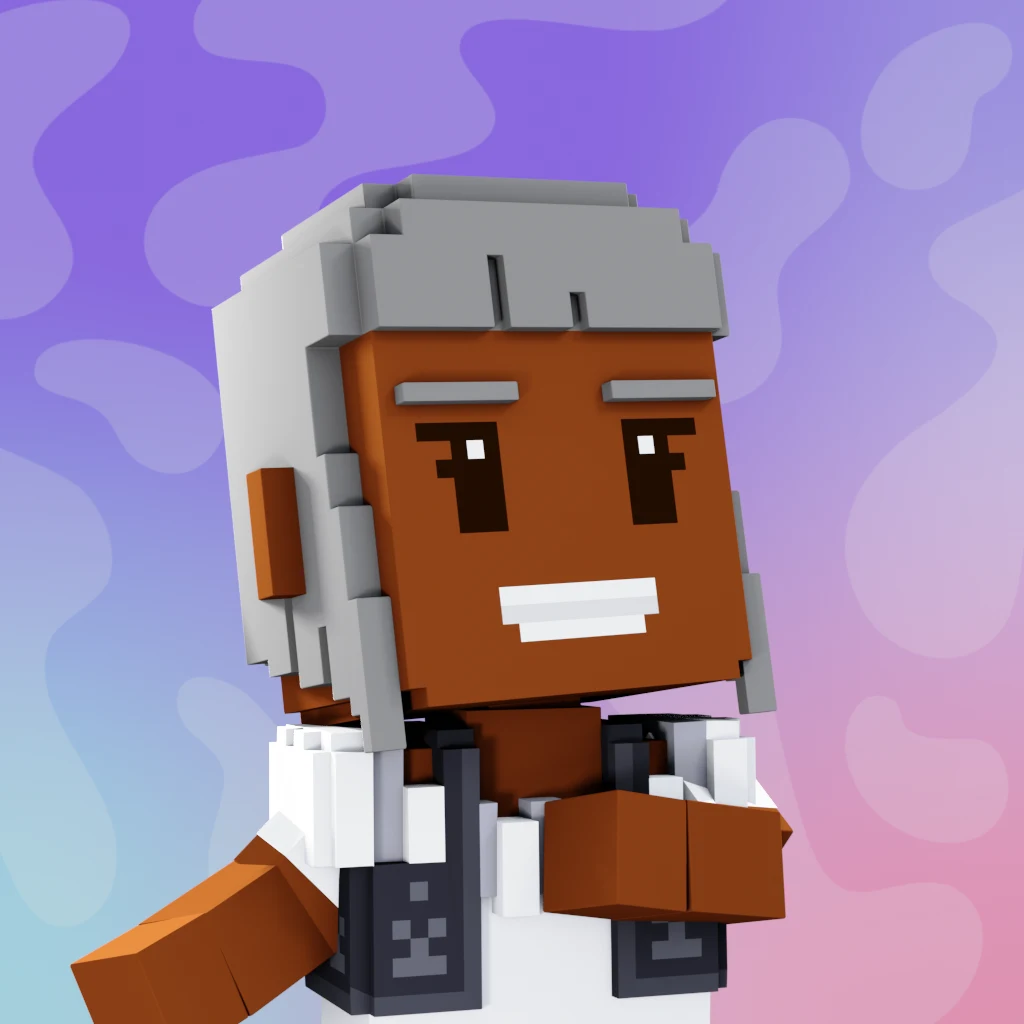 Pirate #4904 voxel render