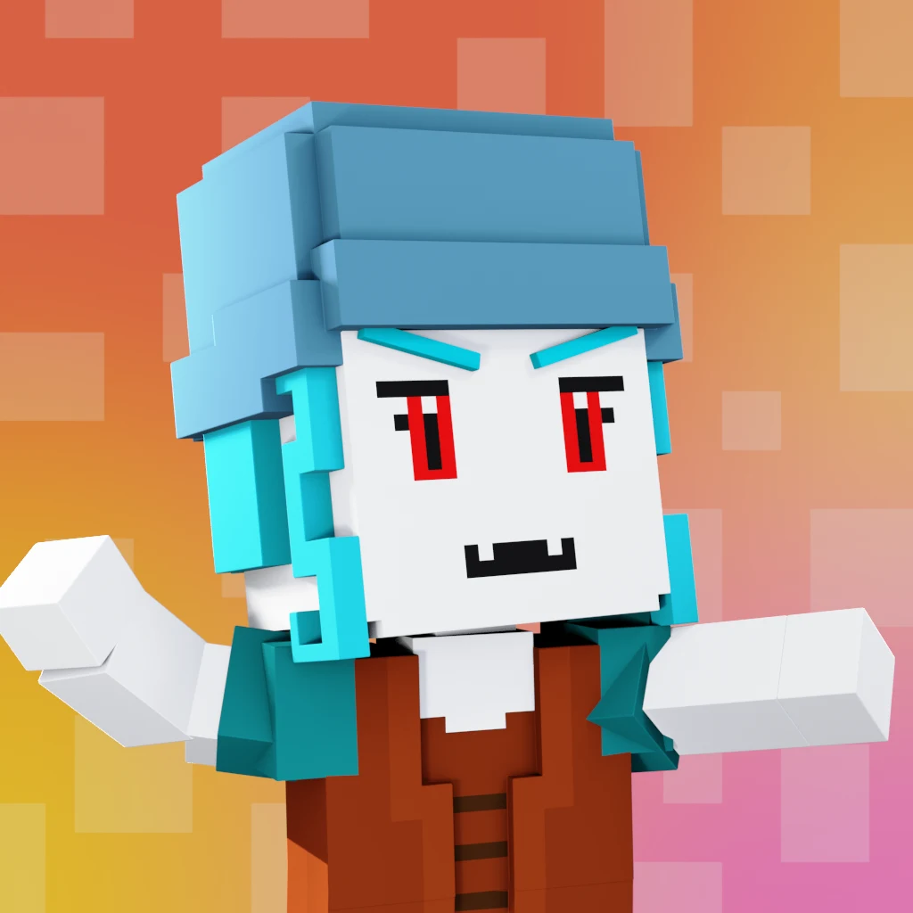 Pirate #4906 voxel render