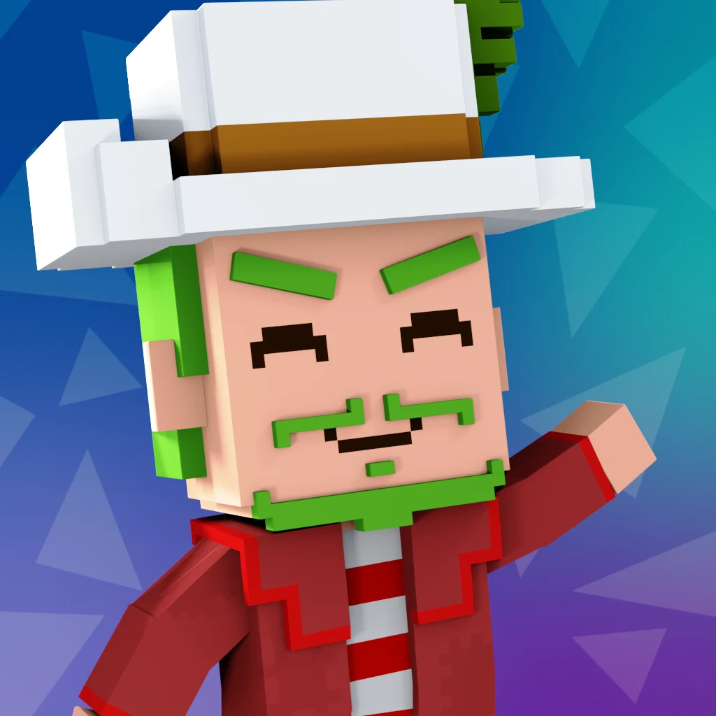 Pirate #4909 voxel render