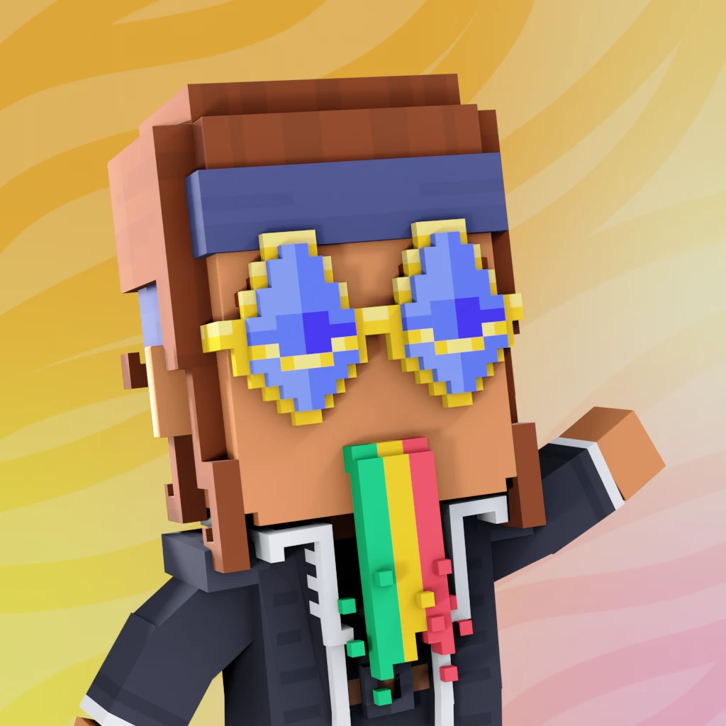 Pirate #4913 voxel render