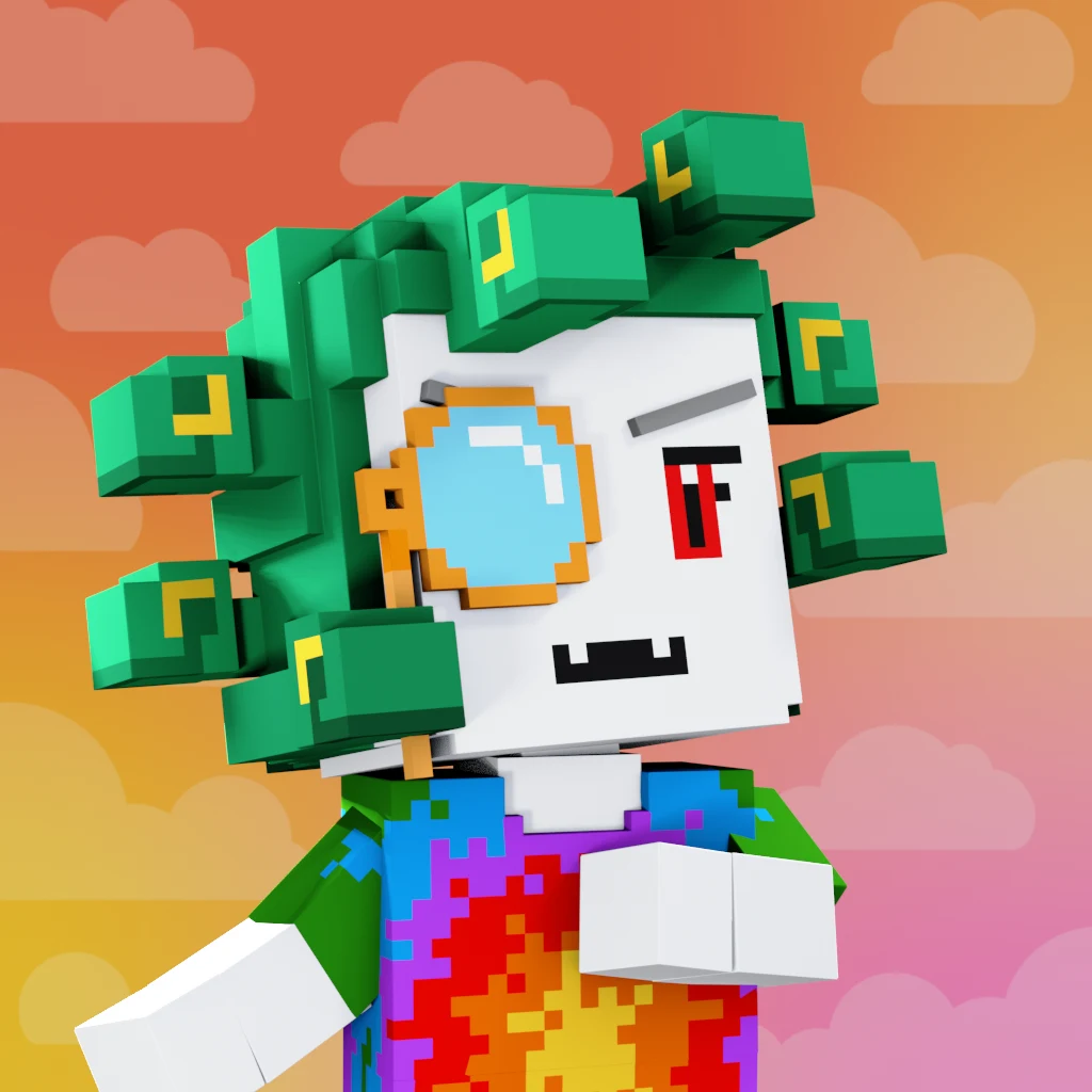 Pirate #4914 voxel render