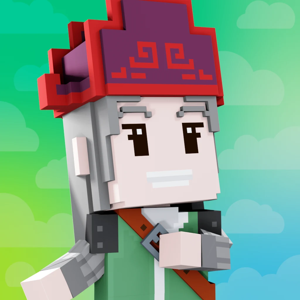 Pirate #4920 voxel render