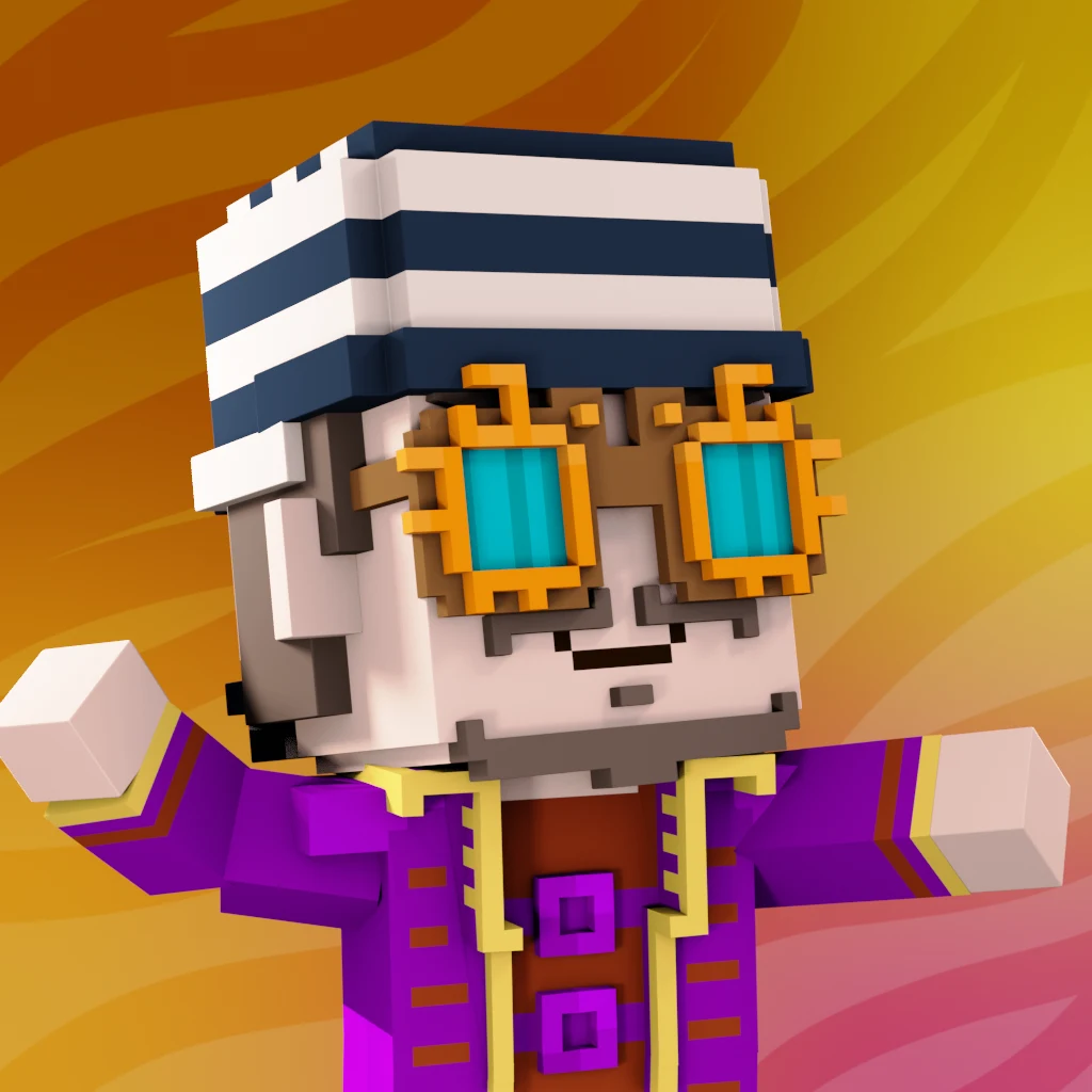 Pirate #4922 voxel render