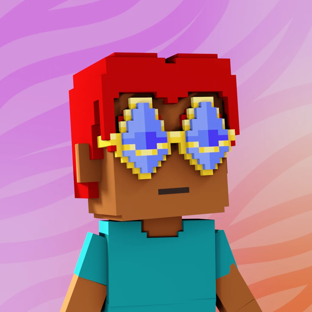 Pirate #4923 voxel render
