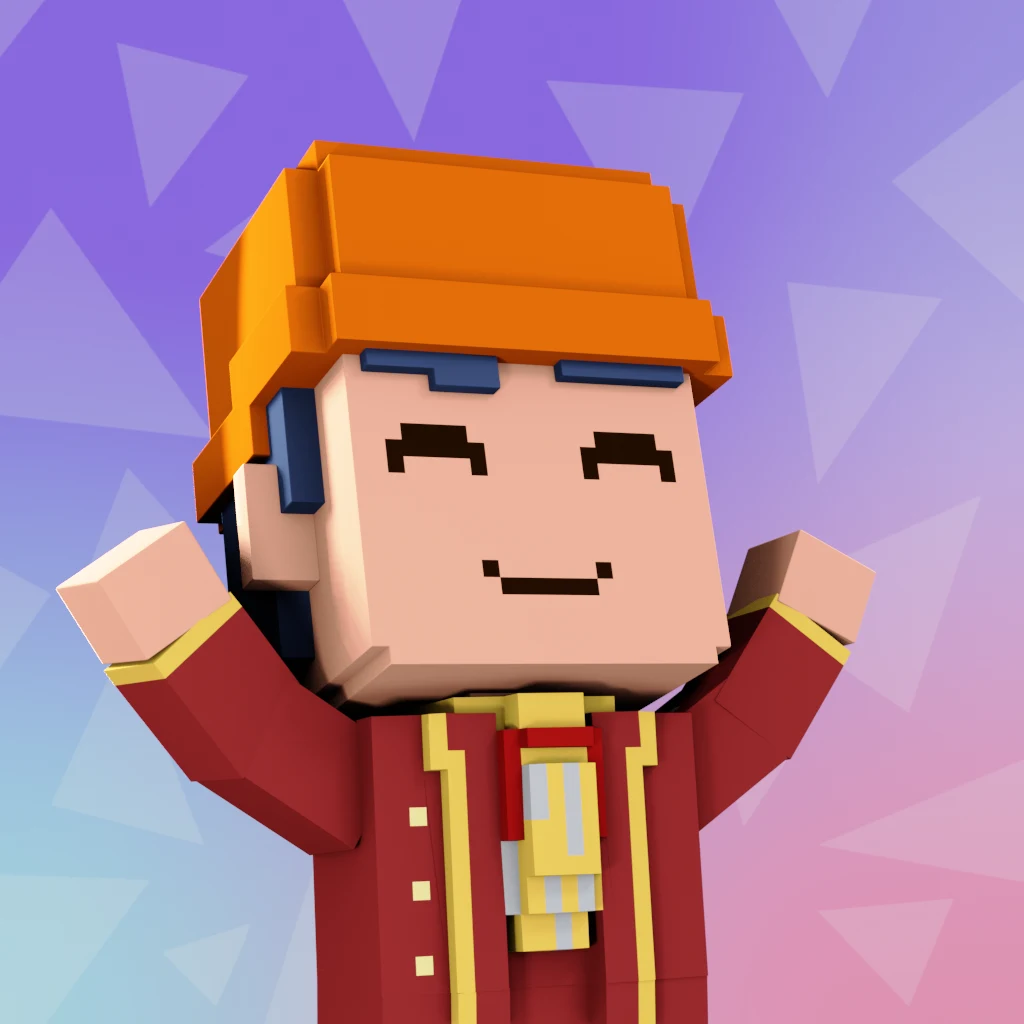 Pirate #4927 voxel render
