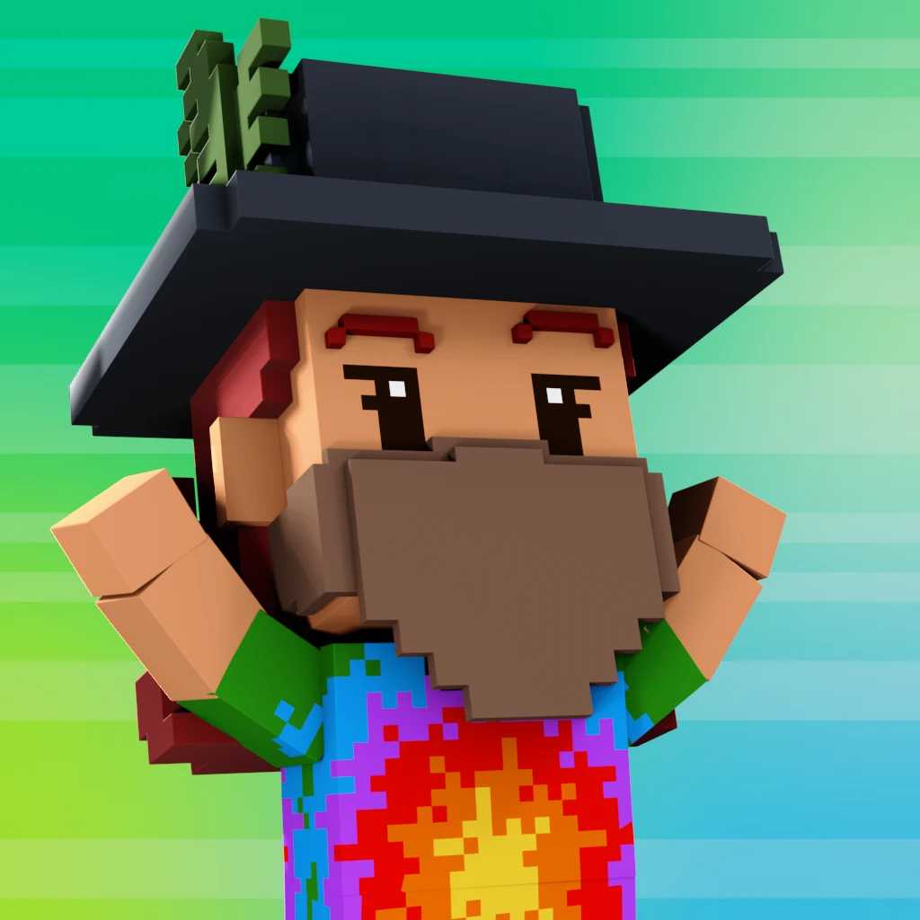 Pirate #4930 voxel render