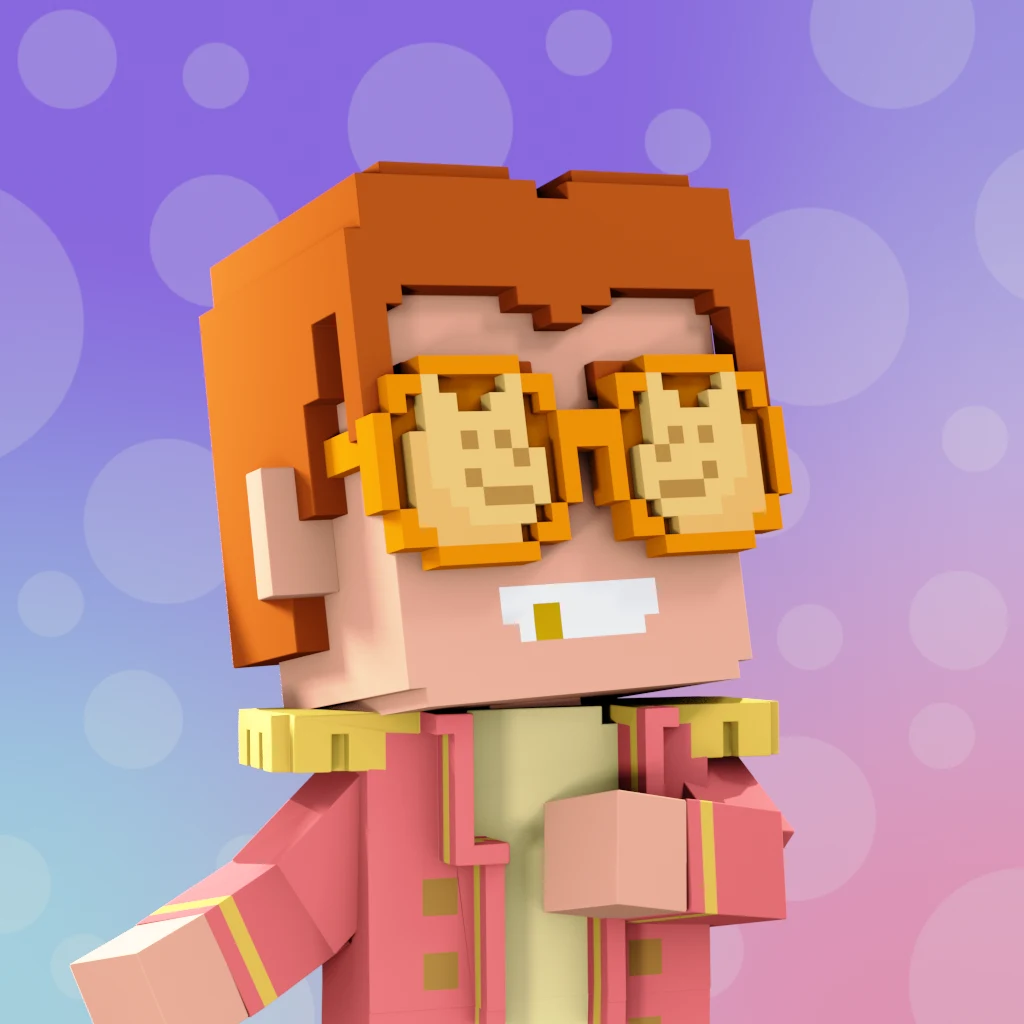 Pirate #4931 voxel render