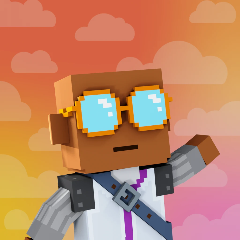 Pirate #4932 voxel render