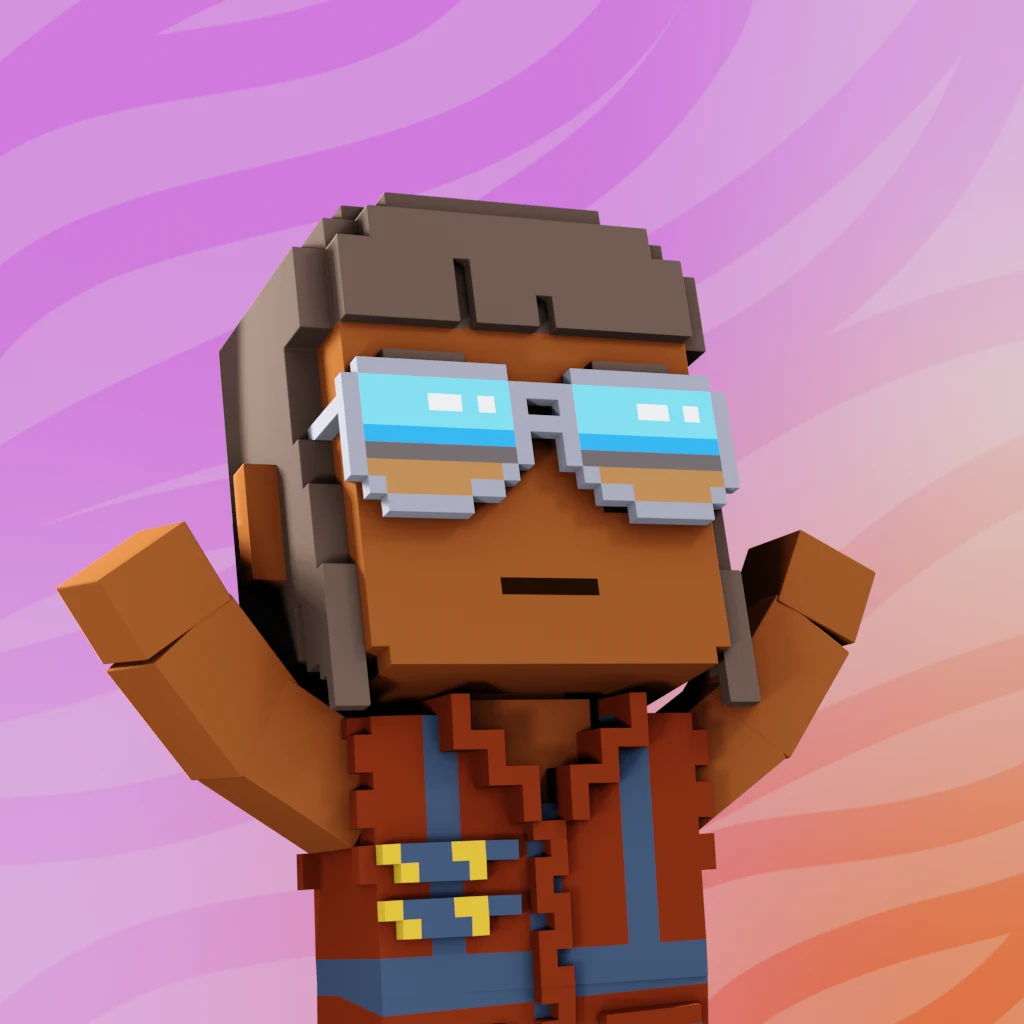 Pirate #4933 voxel render