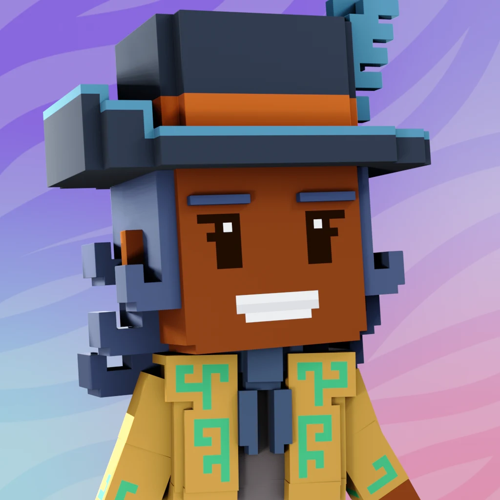 Pirate #4935 voxel render