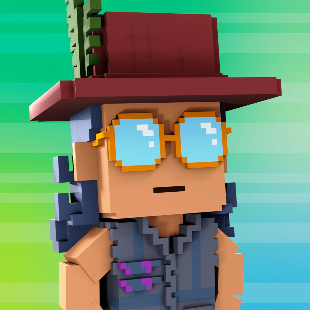 Pirate #4936 voxel render