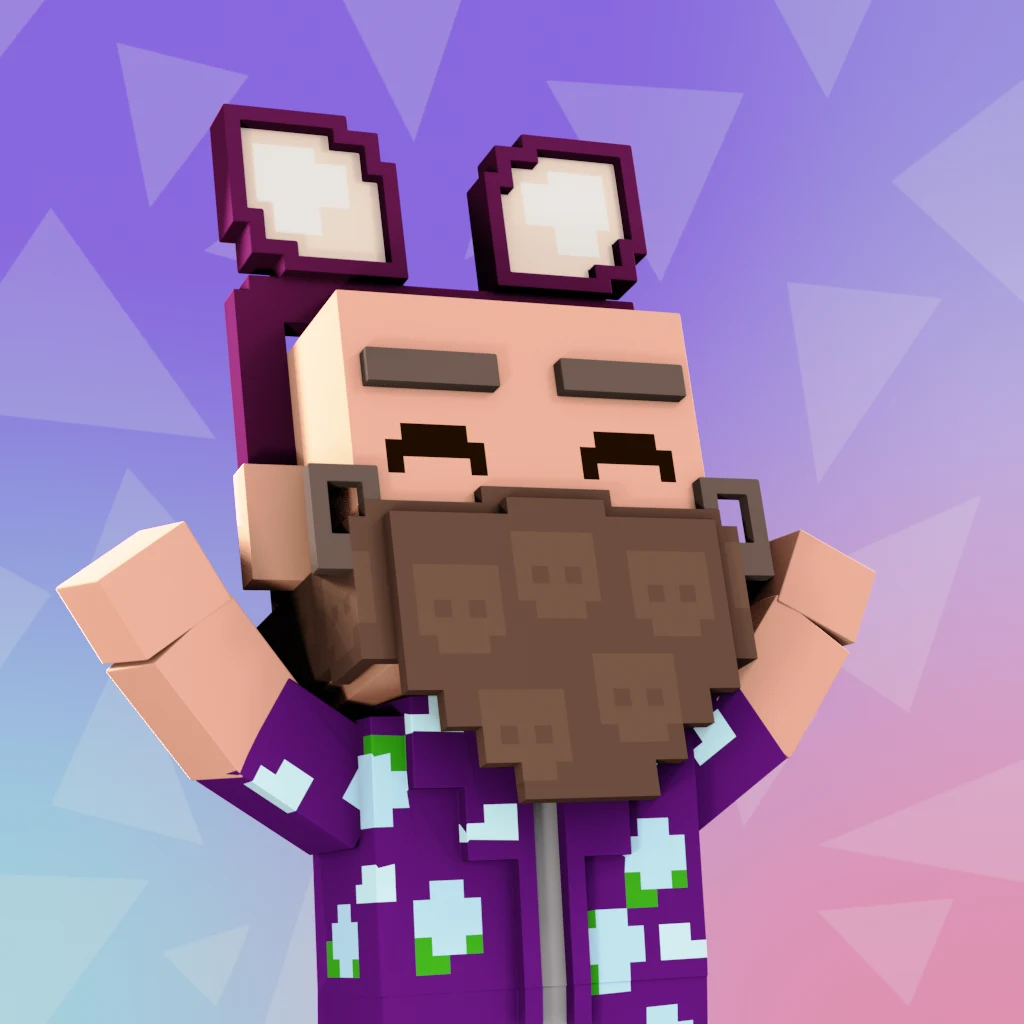 Pirate #4945 voxel render