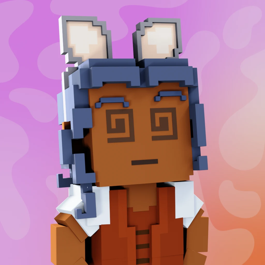 Pirate #4946 voxel render