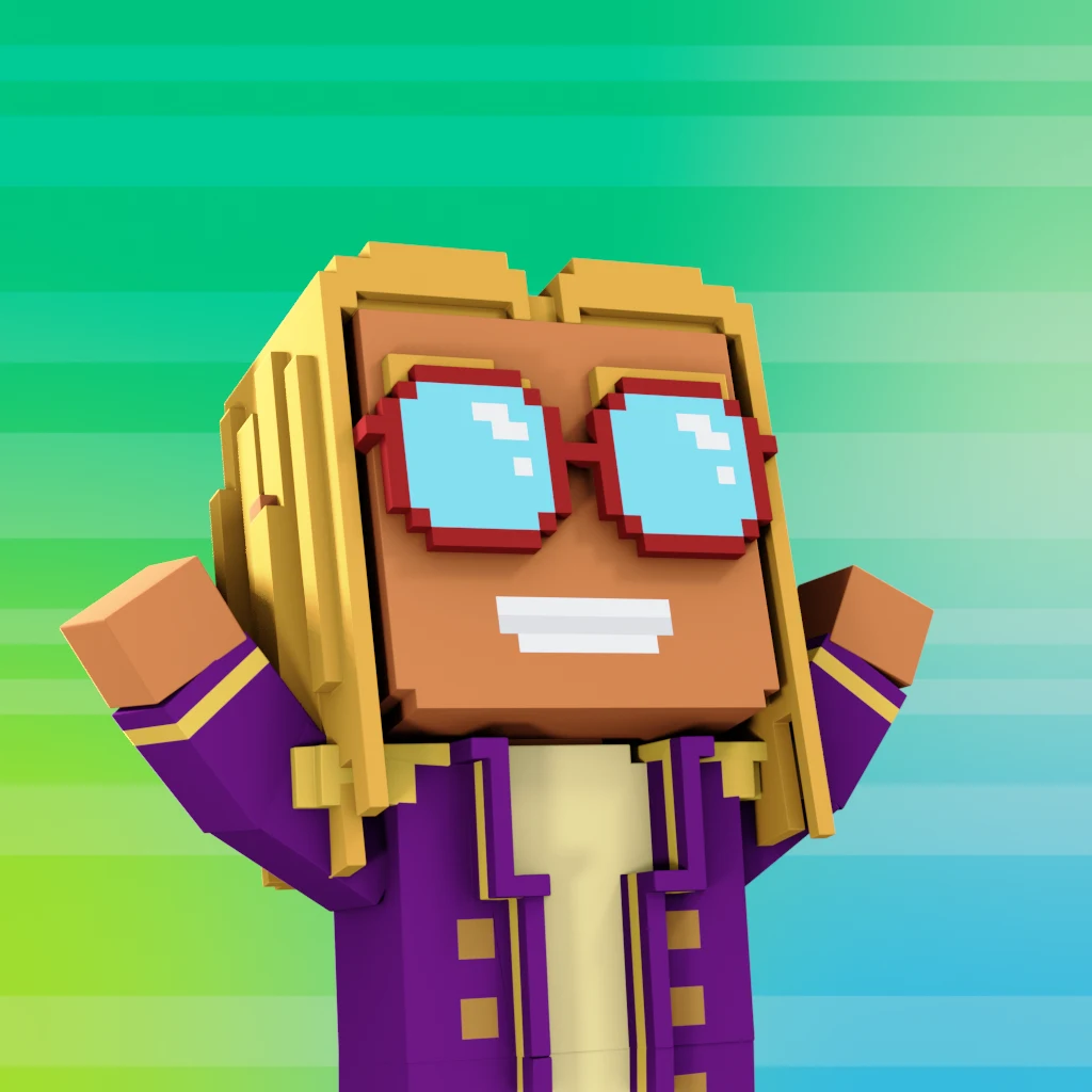 Pirate #4947 voxel render