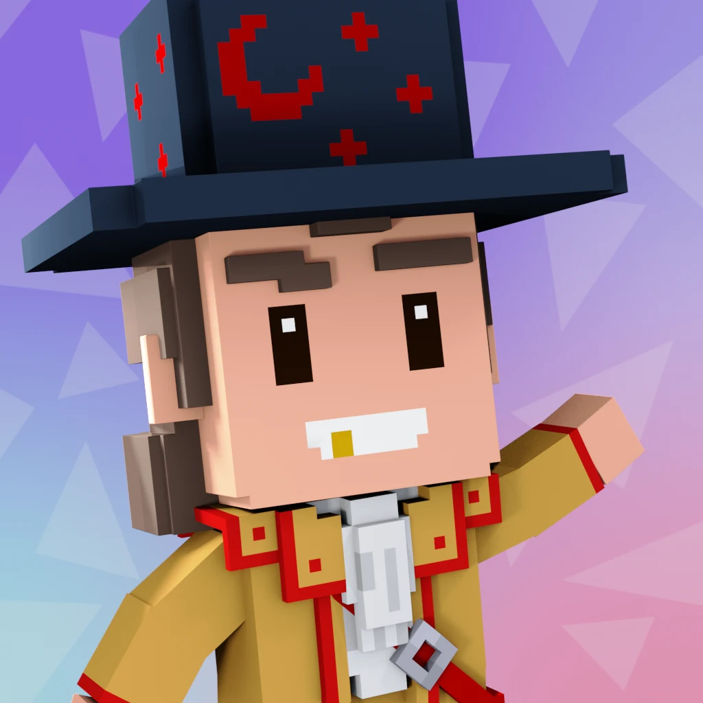 Pirate #4951 voxel render