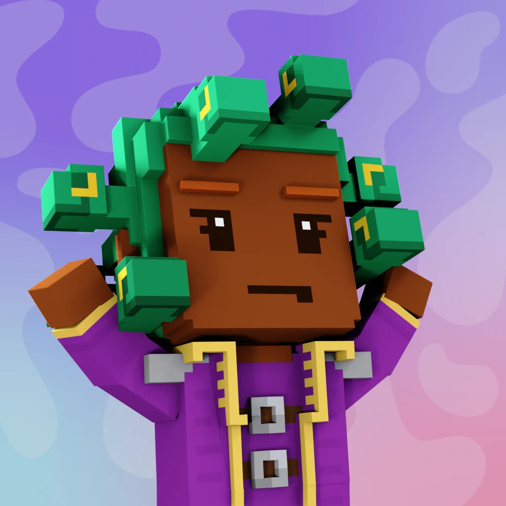 Pirate #4955 voxel render