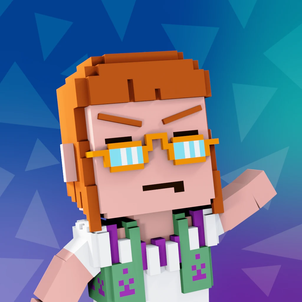 Pirate #4959 voxel render