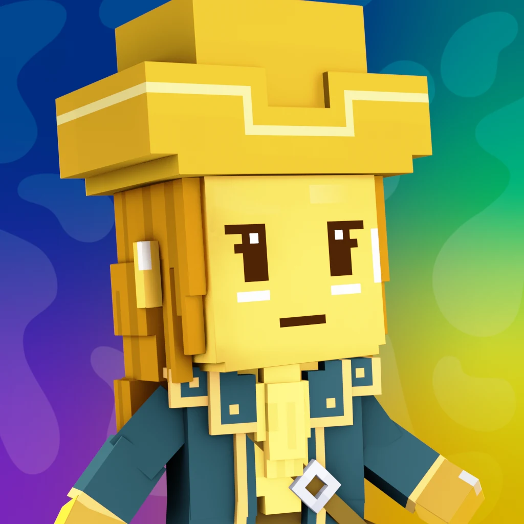 Pirate #4960 voxel render
