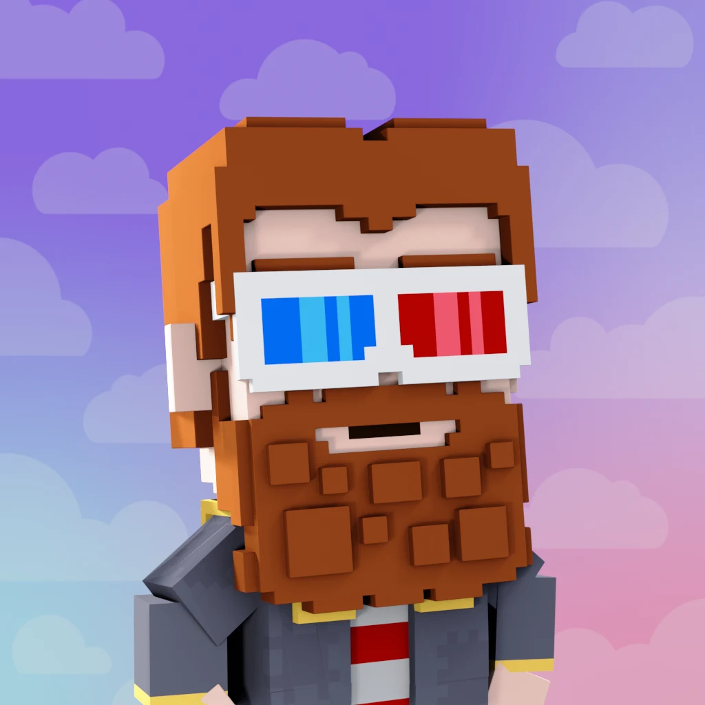Pirate #4963 voxel render