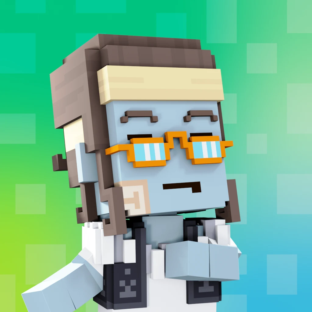 Pirate #4964 voxel render