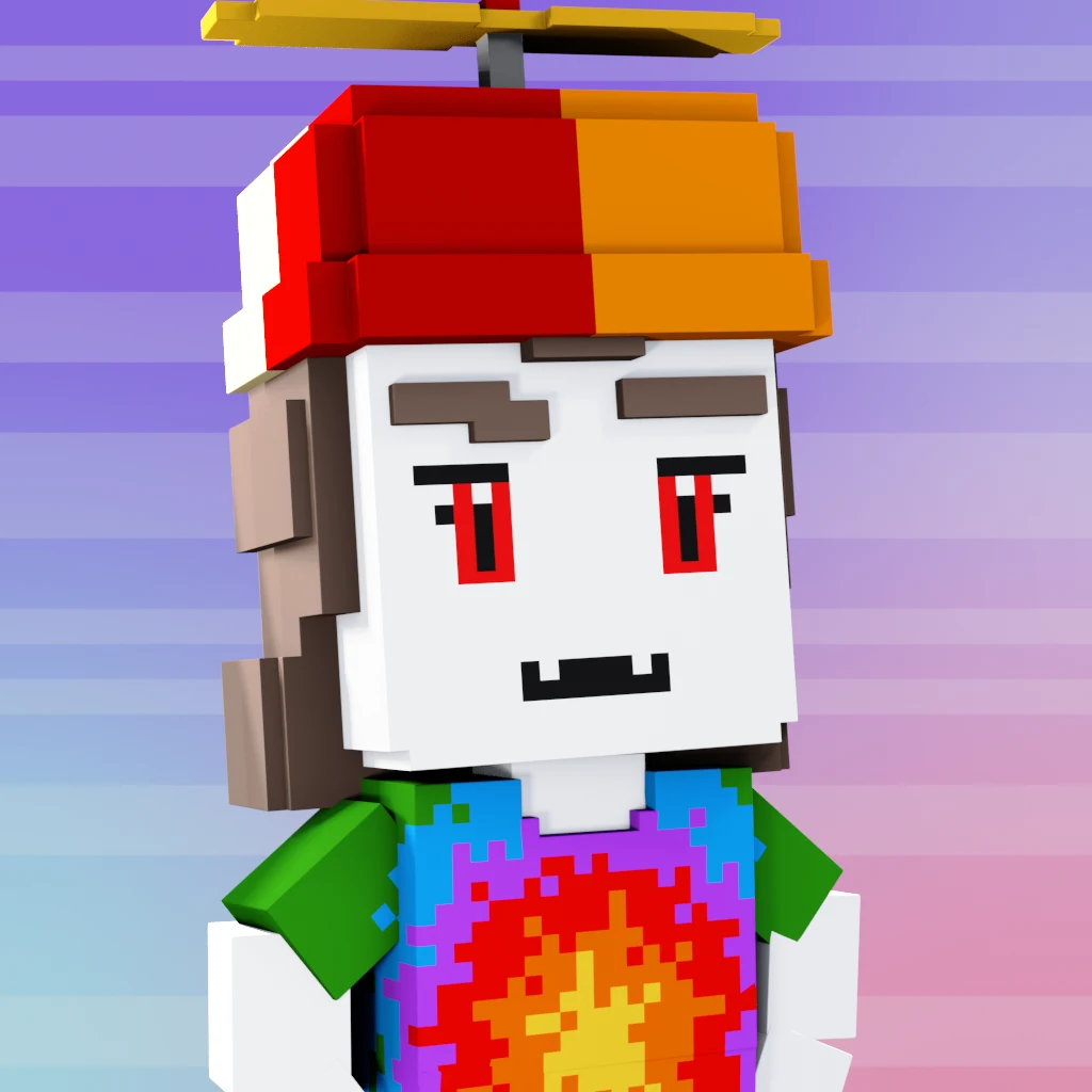 Pirate #4966 voxel render