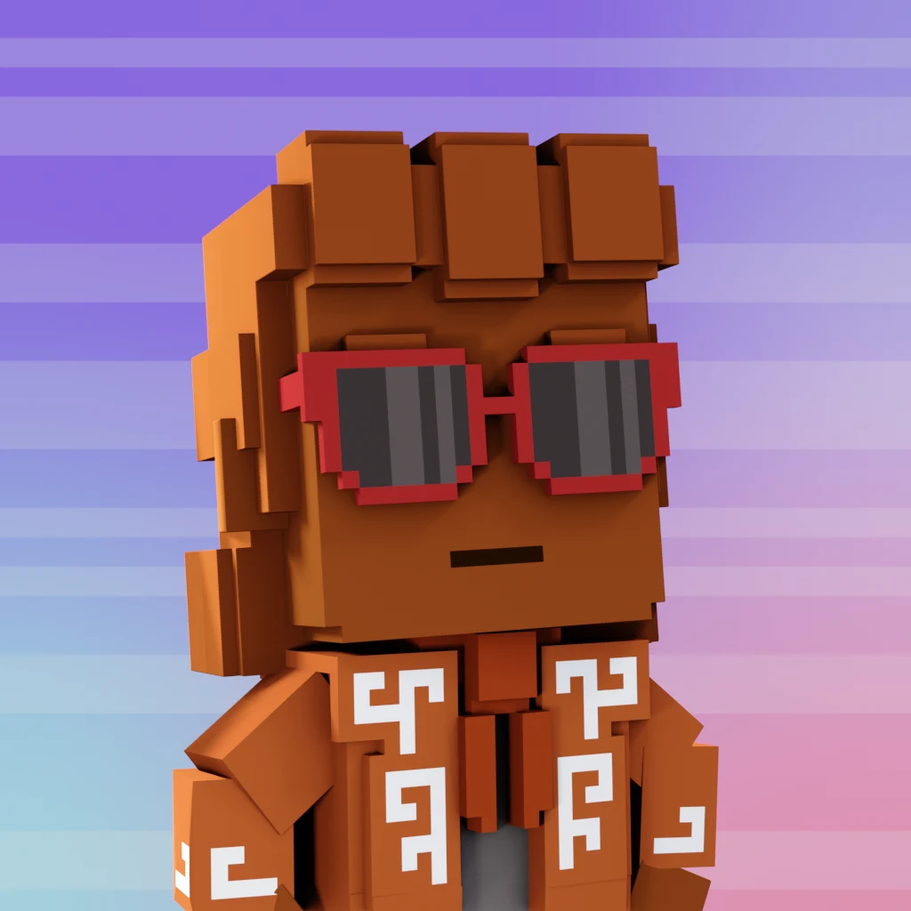 Pirate #4971 voxel render
